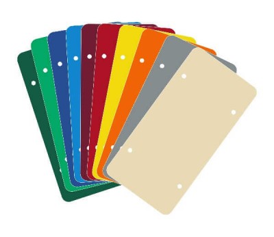 Blank Poly-Ad Automobile Plate | Poly-Ad Plate Colors