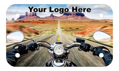 Full Color Motorcycle Poly-Ad Plate | FC Moto-20