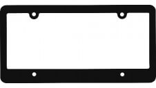Blank Plastic License Plate Frames | Blank E